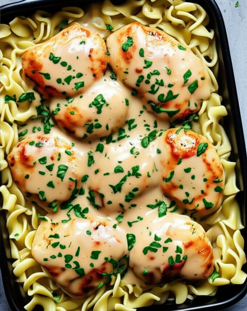 Creamy Baked Chicken with Egg Noodles, easy creamy baked chicken with egg noodles, Old fashioned chicken and egg noodles recipe, Creamy chicken and egg noodles recipe, Best chicken and noodles recipe ever, Creamy chicken and noodles recipe, Chicken and noodles with cream of chicken soup, Creamy chicken and noodles with vegetables, Easy chicken noodle recipes with few ingredients