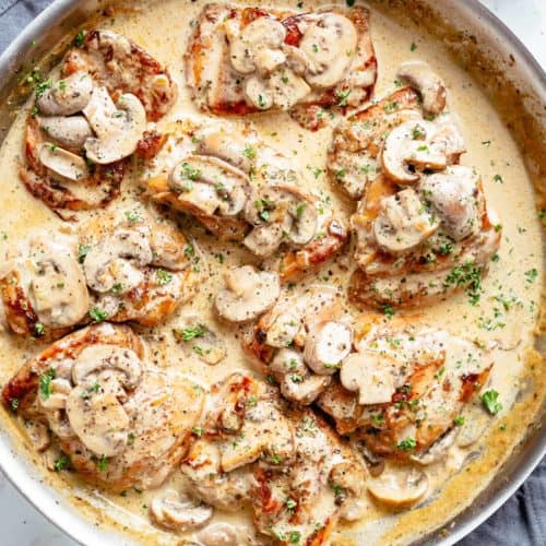 Creamy Mushroom Chicken, Creamy mushroom chicken recipe, Easy creamy mushroom chicken, Creamy mushroom chicken pasta, Creamy mushroom chicken breast, Creamy mushroom chicken thighs, Creamy mushroom chicken with rice